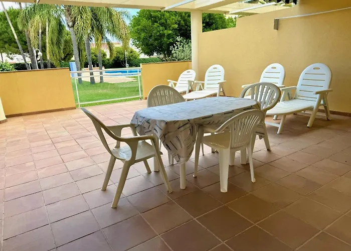 Apartamento Encantador De 3 Con Terraza Y Acceso Al Jardín En - Es-373-39 *